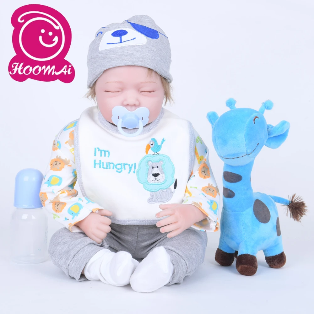22 "Реалистичная Кукла Reborn Bebe тканевая кукла для тела милая Реалистичная Модная