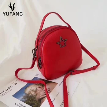 YUFANG Mini Women Messenger Bag Real Genuine Leather Lady Handbags Large Capacity Crossbody Bag Female Real Cowskin Casual Bag
YUFANG Mini Women Messenger Bag Real Genuine Leather Lady Handbags Large Capacity Crossbody Bag Female Real Cowskin Casual Bag