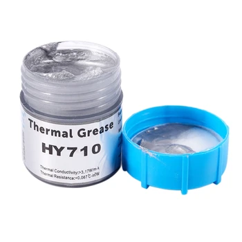 20g Silver Thermal Grease Paste Compound Chipset Cooling For CPU GPU HY710
20g Silver Thermal Grease Paste Compound Chipset Cooling For CPU GPU HY710