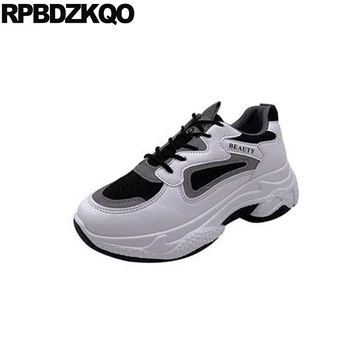 wedge sneakers trainers thick sole cheap elevator black women creepers platform shoes shallow lace up mesh designer breathable 
wedge sneakers trainers thick sole cheap elevator black women creepers platform shoes shallow lace up mesh designer breathable