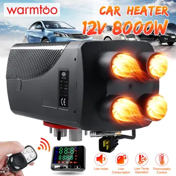 Car Heater 8KW 12V Four Hole Air Diesel Parking Heater Remote Control LCD Monitor Screen for RV Motorhome Trailer Trucks Boats
Car Heater 8KW 12V Four Hole Air Diesel Parking Heater Remote Control LCD Monitor Screen for RV Motorhome Trailer Trucks Boats