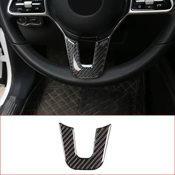 Car Interior Carbon Fiber Steering Wheel U-Shaped Patch Frame Cover Trim Accessories For Mercedes Benz B GLB Class W247 X247
Car Interior Carbon Fiber Steering Wheel U-Shaped Patch Frame Cover Trim Accessories For Mercedes Benz B GLB Class W247 X247