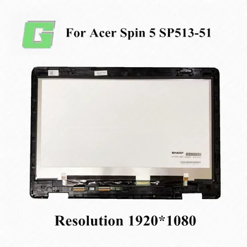 13.3" For Acer Spin 5 SP513-51 LCD/LED Touch Screen Assembly 40PIN & 30 PIN Interface Digitized Panel Display Replacement
13.3" For Acer Spin 5 SP513-51 LCD/LED Touch Screen Assembly 40PIN & 30 PIN Interface Digitized Panel Display Replacement