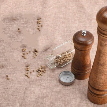 Classical Oak Wood Pepper Spice Mill Grinder Set Handheld Seasoning Mills Grinder Ceramic Grinding Core BBQ Tools
Classical Oak Wood Pepper Spice Mill Grinder Set Handheld Seasoning Mills Grinder Ceramic Grinding Core BBQ Tools