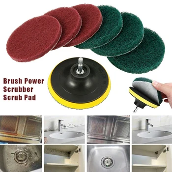 Power Scrub Pad Polishing sponge set Tile Tire Kit For Car Polisher Drill 4 inch 13Pcs/set Practical
Power Scrub Pad Polishing sponge set Tile Tire Kit For Car Polisher Drill 4 inch 13Pcs/set Practical