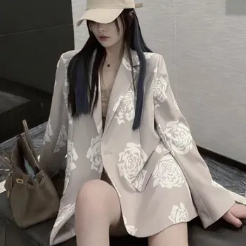 Fashion new trend single-breasted suit jacket loose Joker Korean style waist small suit women
Fashion new trend single-breasted suit jacket loose Joker Korean style waist small suit women
