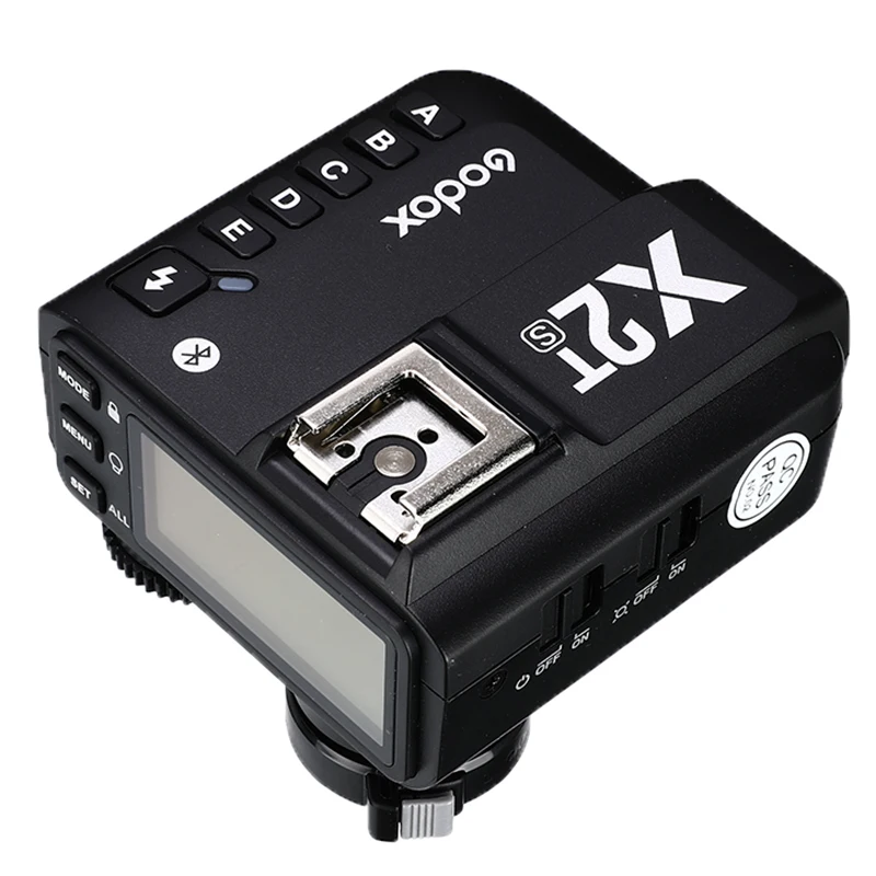 For Samsung For Nikon DSLR Camera For Sony STTL Bluetooth Receiver Black X2T-S TTL 2.4G Wireless Flash Trigger Transmitter
For Samsung For Nikon DSLR Camera For Sony STTL Bluetooth Receiver Black X2T-S TTL 2.4G Wireless Flash Trigger Transmitter