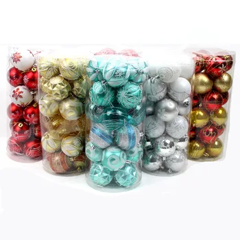 Christmas Ball Decoration Ball 6cm24 Colored Drawing Ball Package Christmas Decorations Christmas Tree Ornament Ball Barrel
Christmas Ball Decoration Ball 6cm24 Colored Drawing Ball Package Christmas Decorations Christmas Tree Ornament Ball Barrel