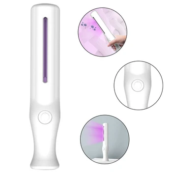 UVC ultraviolet handheld disinfection sterilization lamp AAA battery 175mmX33mm simple and efficient easy to carry 3V portable
UVC ultraviolet handheld disinfection sterilization lamp AAA battery 175mmX33mm simple and efficient easy to carry 3V portable