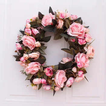 35cm Artificial Rose Flowers Wreath Door Hanging Garland Wedding Home Birthday Party Decorations Engagement Anniversary
35cm Artificial Rose Flowers Wreath Door Hanging Garland Wedding Home Birthday Party Decorations Engagement Anniversary