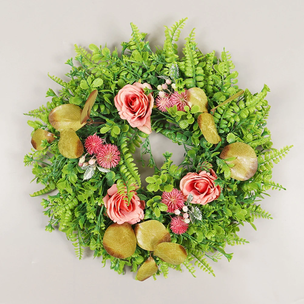 Artificial Rose Garland Simulation Rose Plants Wreath Christmas Door Hanger for Weddings Gardens and Parties
Artificial Rose Garland Simulation Rose Plants Wreath Christmas Door Hanger for Weddings Gardens and Parties