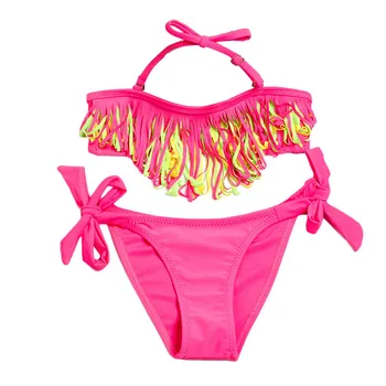 4-14 Years Girls Bikini Set Two Piece Swimwear Kids Girls Bikini Skirt Low Waist Swimsuit Tassel Children Girls Swimming Suit
4-14 Years Girls Bikini Set Two Piece Swimwear Kids Girls Bikini Skirt Low Waist Swimsuit Tassel Children Girls Swimming Suit