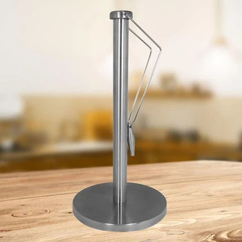 Durable Punch Free Silver Practical Rack Roll Paper Holder Vertical Stand Rustproof Tissue Home Stainless Steel Desktop Toilet
Durable Punch Free Silver Practical Rack Roll Paper Holder Vertical Stand Rustproof Tissue Home Stainless Steel Desktop Toilet