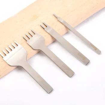 4pcs 5/6mm Leather Craft Tools Hole Punches Lacing Stitching Tool parts 1 Prong/2 Prong/4 Prong/ 6 Prong Hand Tool Supplies 
4pcs 5/6mm Leather Craft Tools Hole Punches Lacing Stitching Tool parts 1 Prong/2 Prong/4 Prong/ 6 Prong Hand Tool Supplies