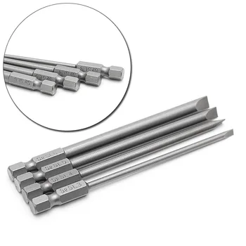 4pcs 1/4\\\" Hex Slotted Screwdriver Bits Silver S2 Alloy Steel Hole Drilling Tools
4pcs 1/4\\\" Hex Slotted Screwdriver Bits Silver S2 Alloy Steel Hole Drilling Tools