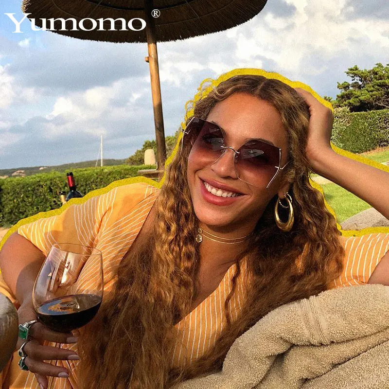 vintage Sunglasses Women metal frame oversized square lady shades UV400 Designer Luxury brand fashion Rimless Glasses oculos
vintage Sunglasses Women metal frame oversized square lady shades UV400 Designer Luxury brand fashion Rimless Glasses oculos