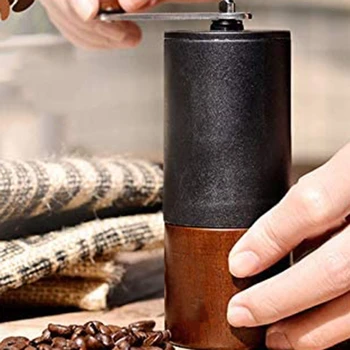 Manual Coffee Bean Grinder, Mini Wood High Quality Juglans Nigra Stainless Steel Grinder Portable Travel Coffee
Manual Coffee Bean Grinder, Mini Wood High Quality Juglans Nigra Stainless Steel Grinder Portable Travel Coffee