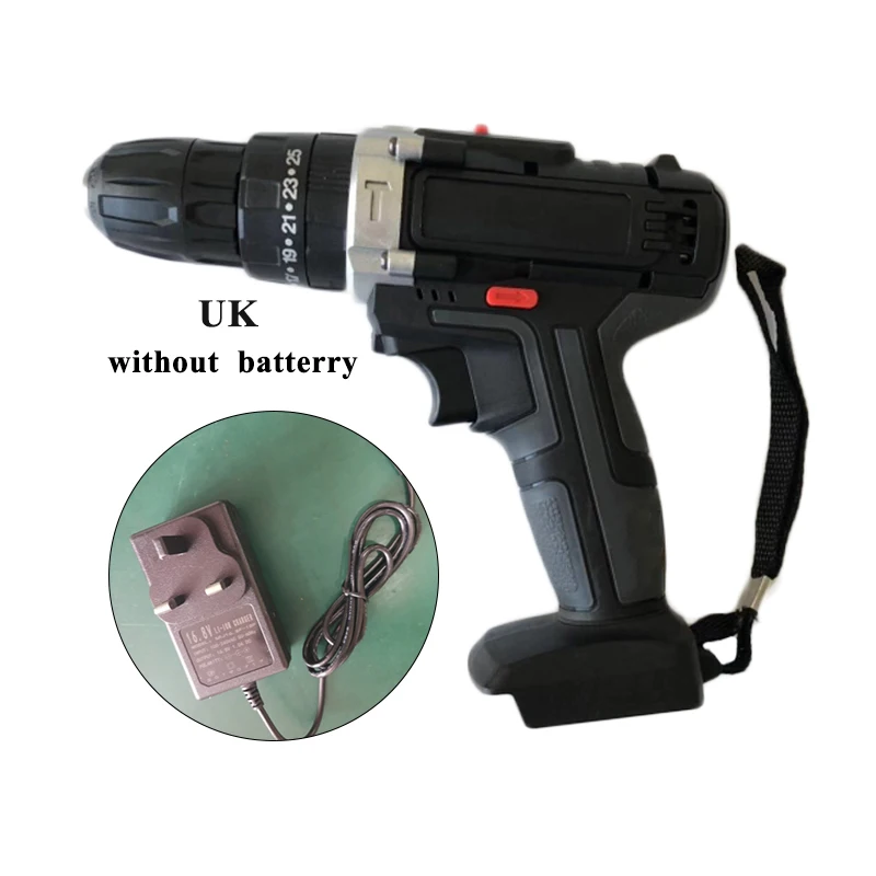 Electric Cordless 36V 25 + 3 3/8 inch without Impact Wrench Electric Drill new arrival hot selling
Electric Cordless 36V 25 + 3 3/8 inch without Impact Wrench Electric Drill new arrival hot selling