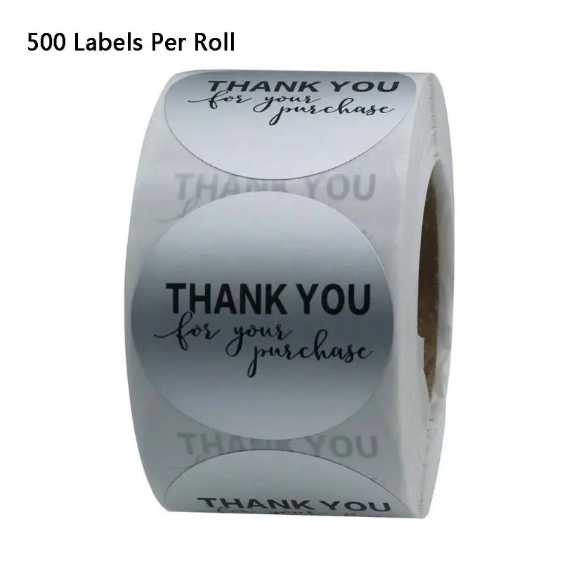 500pcs/Roll Thank You for Your Purchase Stickers Packaging Seal Labels Scrapbook
500pcs/Roll Thank You for Your Purchase Stickers Packaging Seal Labels Scrapbook