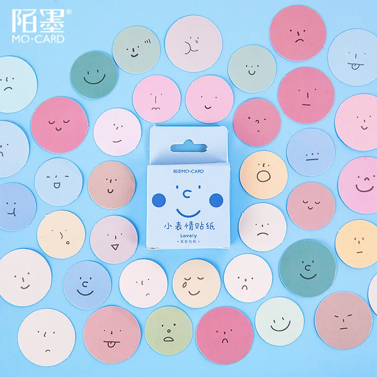 mo mo Boxed Adhesive Paper Small Expression Japan Hand Account Sticker DIY Decoration Sealing Paste 45 PCs
mo mo Boxed Adhesive Paper Small Expression Japan Hand Account Sticker DIY Decoration Sealing Paste 45 PCs