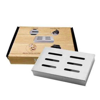 New Smoked Meat Box Stainless Steel Barbecue Tools High Hardness Heat-resisting Smoked Meat Box Kitchen BBQ Picnic Cooking Tool
New Smoked Meat Box Stainless Steel Barbecue Tools High Hardness Heat-resisting Smoked Meat Box Kitchen BBQ Picnic Cooking Tool