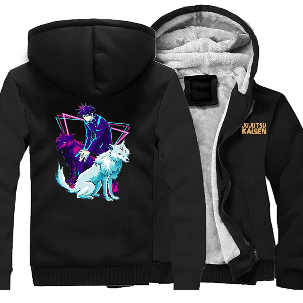 Thick Men Hoodies Jujutsu Kaisen Anime Jackets Warm Fushiguro Megumi Warm Jujutsu Kaisen Bomber Jackets Mens Fleece Jacket
Thick Men Hoodies Jujutsu Kaisen Anime Jackets Warm Fushiguro Megumi Warm Jujutsu Kaisen Bomber Jackets Mens Fleece Jacket