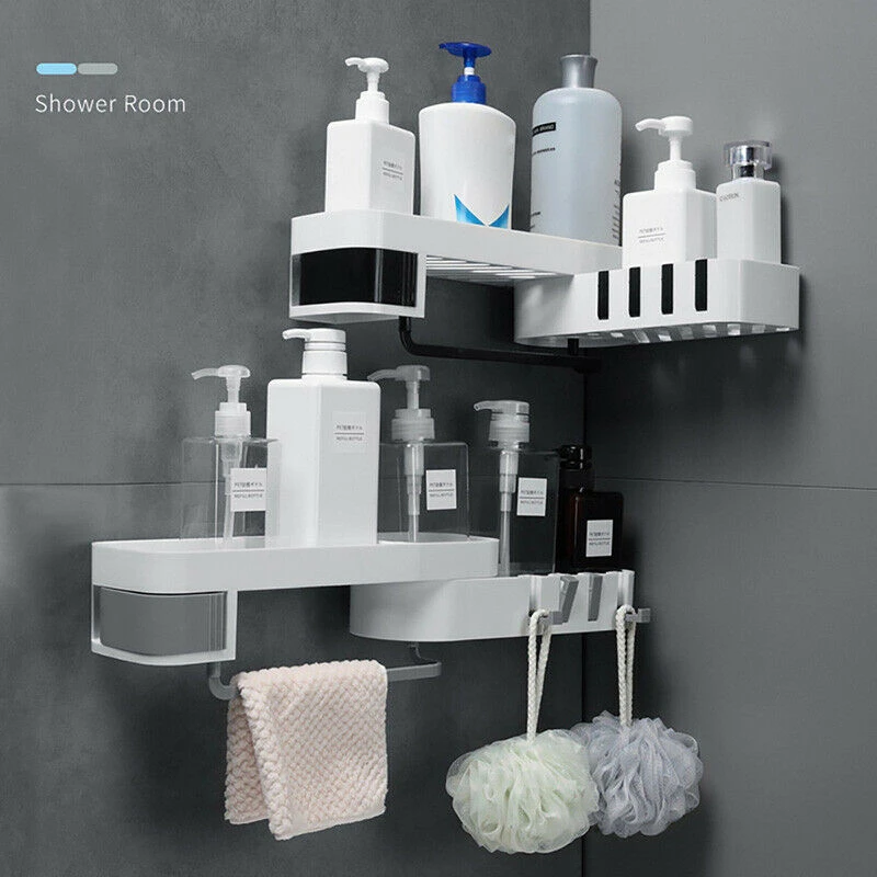 Foldable Bathroom Punch Free Corner Bathroom Shelf Frame Shower Shelf Wrought Shampoo Wall Mounted Storage Rack Holder XNC
Foldable Bathroom Punch Free Corner Bathroom Shelf Frame Shower Shelf Wrought Shampoo Wall Mounted Storage Rack Holder XNC