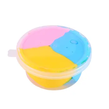 

DIY Colorful Fluffy Slime Squishy Poopsie Slime Surprise Squishi Slime Supplies Putty Soft Clay Sand Fidget Plasticine Polymer