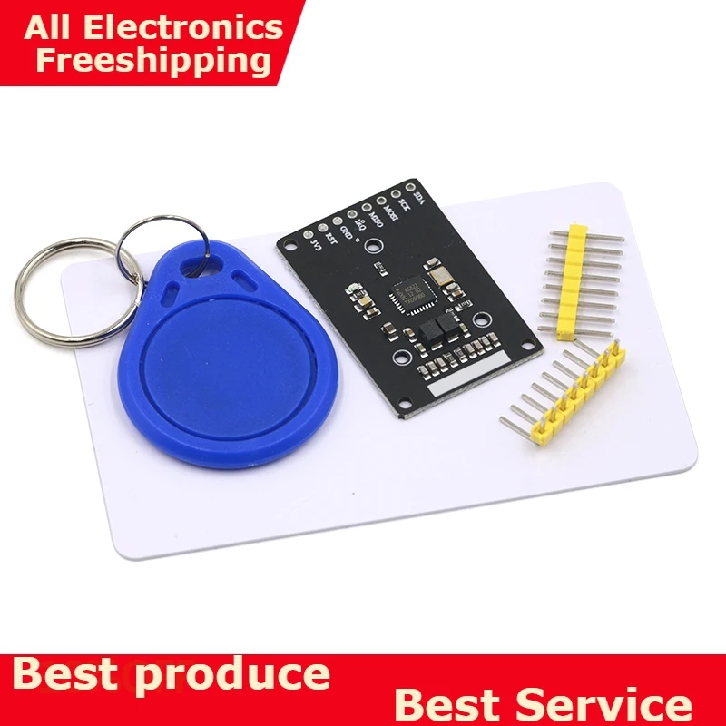 MINI RFID module RC522 Kits S50 13.56 Mhz 6cm With Tags SPI Write & Read for arduino uno 2560
MINI RFID module RC522 Kits S50 13.56 Mhz 6cm With Tags SPI Write & Read for arduino uno 2560
