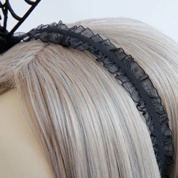 Women Halloween Headband Spider Web Flower Hair Hoop Party Ornaments Cosplay New 2XPC 
Women Halloween Headband Spider Web Flower Hair Hoop Party Ornaments Cosplay New 2XPC