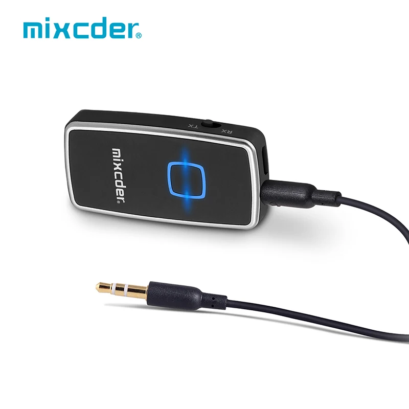 Mixcder TR007 CSR Bluetooth Transmitter Receiver 2-in-1 Wireless Audio Adapter 3.5mm Aux Audio for Headphone Speaker TV PC Car
Mixcder TR007 CSR Bluetooth Transmitter Receiver 2-in-1 Wireless Audio Adapter 3.5mm Aux Audio for Headphone Speaker TV PC Car