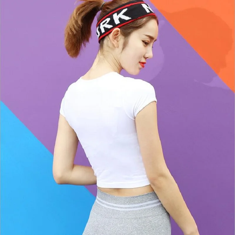 Yoga Crop Top Woman Fitness Sports T-shirts Breathable Fitness T-Shirt Energy Seamless Yoga Shirts Gym Yoga Sports Crop Top
Yoga Crop Top Woman Fitness Sports T-shirts Breathable Fitness T-Shirt Energy Seamless Yoga Shirts Gym Yoga Sports Crop Top