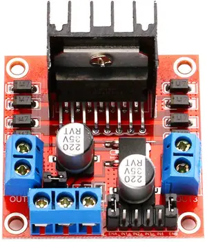 L298N Motor Driver Controller Board Module Stepper Motor DC Dual H-Bridge for Arduino Smart Car Power UNO MEGA R3 Mega2560
L298N Motor Driver Controller Board Module Stepper Motor DC Dual H-Bridge for Arduino Smart Car Power UNO MEGA R3 Mega2560