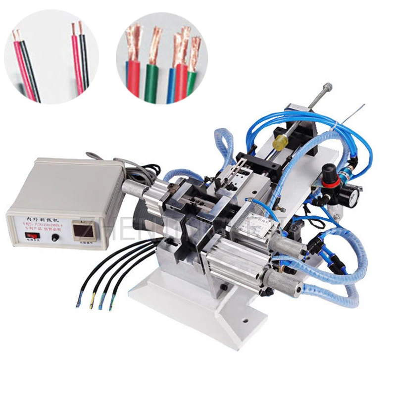 Small Wire Peel Line Machine Pneumatic Multi-Core Wire Peeling Tools Power Supply Data Line Cable Processing Equipment 110V/220V
Small Wire Peel Line Machine Pneumatic Multi-Core Wire Peeling Tools Power Supply Data Line Cable Processing Equipment 110V/220V