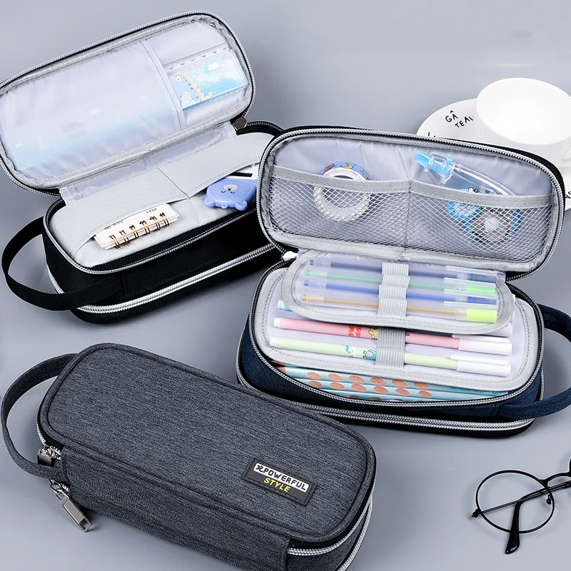 Creative Canvas Large Capacity Exquisite Boy Pencil Case, School Pen Case Supplies Pencil Bag Pencils Pouch Stationery。
Creative Canvas Large Capacity Exquisite Boy Pencil Case, School Pen Case Supplies Pencil Bag Pencils Pouch Stationery。