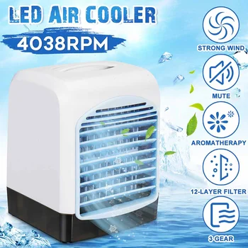 Mini Portable Air Cooler 3 Gear Adjustable USB Air Conditioner Cooling Fan Humidification Air Purification 6 Hours Timing Fans
Mini Portable Air Cooler 3 Gear Adjustable USB Air Conditioner Cooling Fan Humidification Air Purification 6 Hours Timing Fans