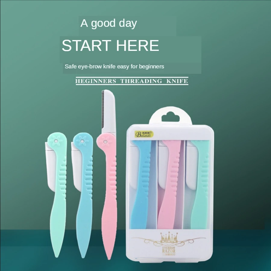 Foldable Portable Women's Razors Makeup Facial Eyebrow Lip Folding Razor Hair Remover Sharp Stainless Steel Cutting Knife Safety
Foldable Portable Women's Razors Makeup Facial Eyebrow Lip Folding Razor Hair Remover Sharp Stainless Steel Cutting Knife Safety
