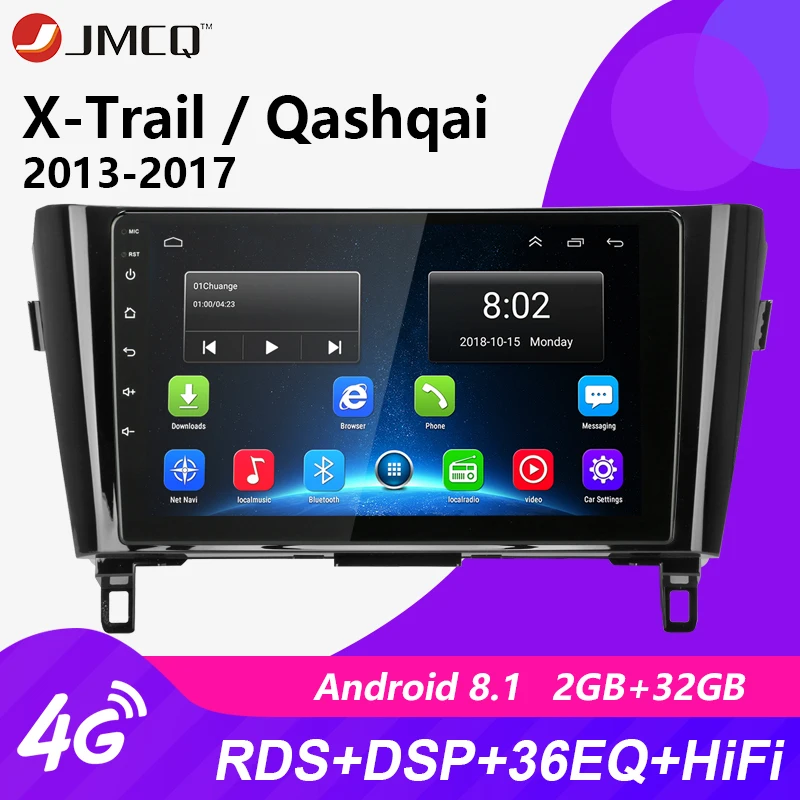 Android 8.1 4G Car Radio Multimedia DVD Video Player Navigation GPS for Nissan X-Trail XTrail T32 Qashqai J11 T31 J10 2013-2017
Android 8.1 4G Car Radio Multimedia DVD Video Player Navigation GPS for Nissan X-Trail XTrail T32 Qashqai J11 T31 J10 2013-2017