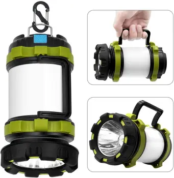 Portable LED Camping Light Working Light Outdoor Tent Light Handheld Flashlight USB Rechargeable Waterproof Search Light
Portable LED Camping Light Working Light Outdoor Tent Light Handheld Flashlight USB Rechargeable Waterproof Search Light