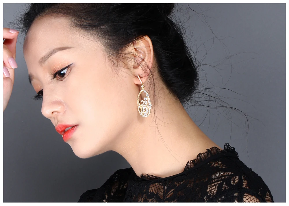 hollow design earrings (5)