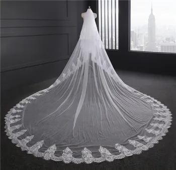 BGW 31913ht Long White 3M Lace Edge Wedding Veil One Layer 2020 Newest Bridal Veil For Wedding Free Shipping 
BGW 31913ht Long White 3M Lace Edge Wedding Veil One Layer 2020 Newest Bridal Veil For Wedding Free Shipping