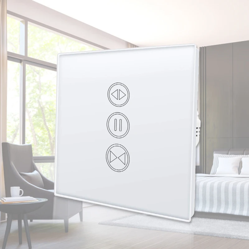 Tuya Smart Life WiFi Curtain Switch For Electric Motorized Curtain Blind Roller Shutter, Google Home, Amazon Alexa Voice Control
Tuya Smart Life WiFi Curtain Switch For Electric Motorized Curtain Blind Roller Shutter, Google Home, Amazon Alexa Voice Control