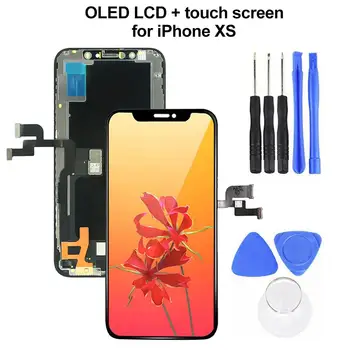 High Quality OEM OLED For iPhone XS LCD Display Touch Screen Replacement with 3D Touch Digeiter Assembly
High Quality OEM OLED For iPhone XS LCD Display Touch Screen Replacement with 3D Touch Digeiter Assembly