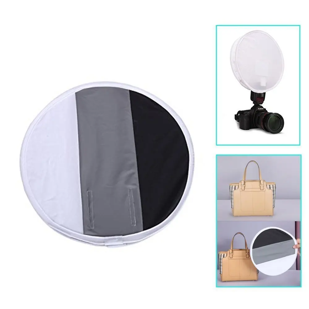 Universal Portable 31cm Round White Balance Speedlight Softbox Soft Box Flash Diffuser On-top Soft Box for Camera Flash Yongnuo
Universal Portable 31cm Round White Balance Speedlight Softbox Soft Box Flash Diffuser On-top Soft Box for Camera Flash Yongnuo