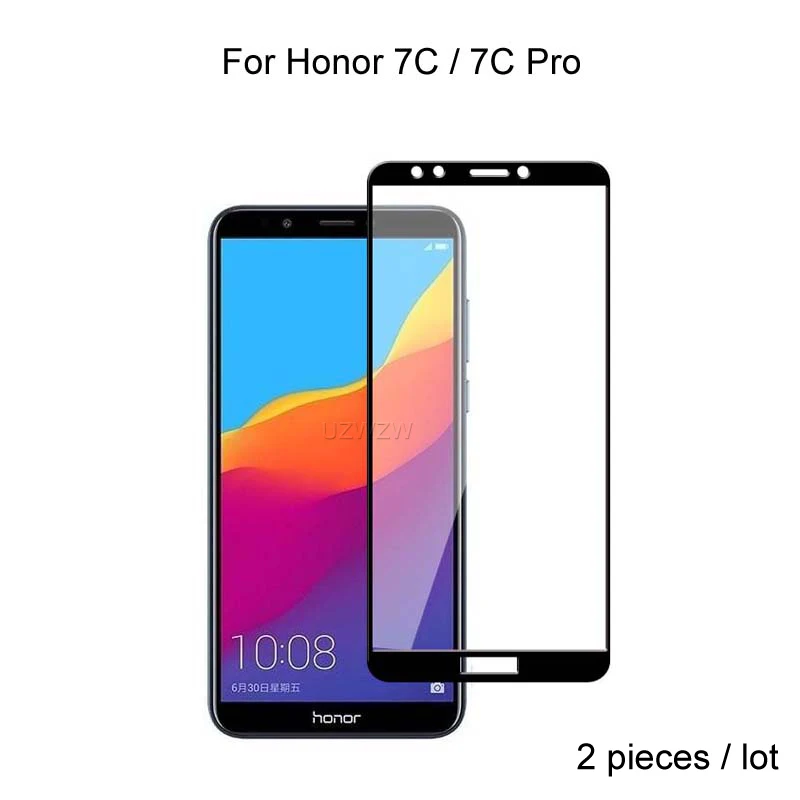 2pcs For Huawei Honor 7C Pro / Honor 7C Full Cover Tempered Glass Screen Protector Protective Glass For Huawei Honor 7C Pro
2pcs For Huawei Honor 7C Pro / Honor 7C Full Cover Tempered Glass Screen Protector Protective Glass For Huawei Honor 7C Pro