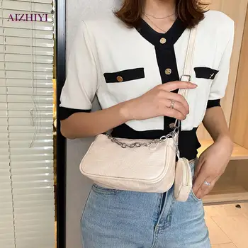 2 in 1 Stripe PU Leather Crossbody Bag Women Shoulder Purse with Round Purse Popular Simple Female Daily Bag
2 in 1 Stripe PU Leather Crossbody Bag Women Shoulder Purse with Round Purse Popular Simple Female Daily Bag