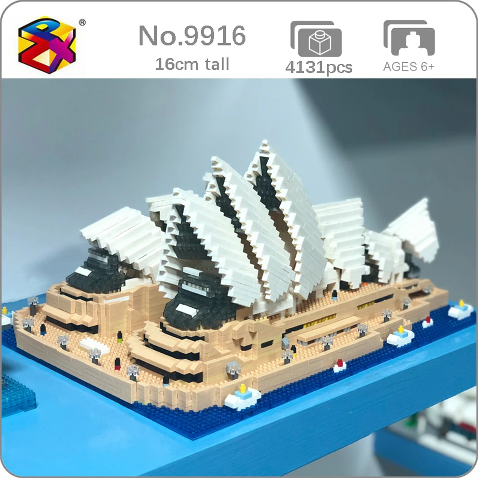 World Architecture Sydney Opera House 3D Model Building Blocks DIY Mini Diamond Blocks Bricks Building Toy for Boy Children Gift
World Architecture Sydney Opera House 3D Model Building Blocks DIY Mini Diamond Blocks Bricks Building Toy for Boy Children Gift