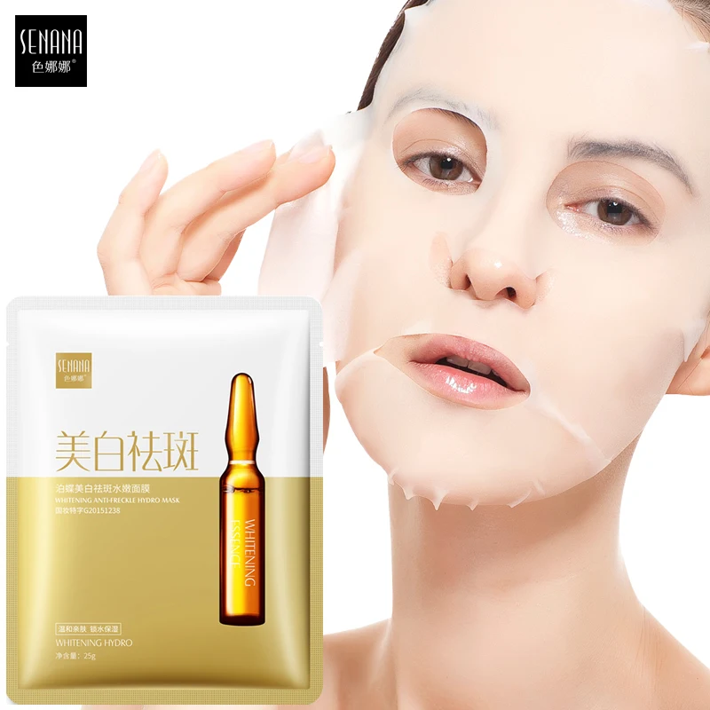 SENANA Nicotinamide Whitening Freckle Removal Mask Hydrating Moisturizing Anti-Aging Face Mask Deep Nourishing Skin Care 3pcs
SENANA Nicotinamide Whitening Freckle Removal Mask Hydrating Moisturizing Anti-Aging Face Mask Deep Nourishing Skin Care 3pcs