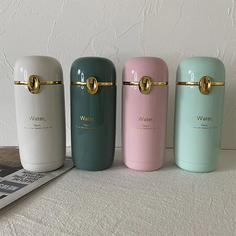 280ML Mini Stainless Steel Thermos Coffee Tea Milk Insulated Tumbler Bottle Drink Mug Cute Travel Water Bottle
280ML Mini Stainless Steel Thermos Coffee Tea Milk Insulated Tumbler Bottle Drink Mug Cute Travel Water Bottle