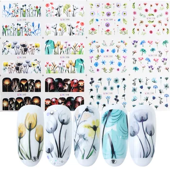 Gradient Water Transfer Sticker Charms Ink Flower Designs Decal Slider Manicure Beauty Nail Art Decoration sticker TRBN1093-1104 
Gradient Water Transfer Sticker Charms Ink Flower Designs Decal Slider Manicure Beauty Nail Art Decoration sticker TRBN1093-1104